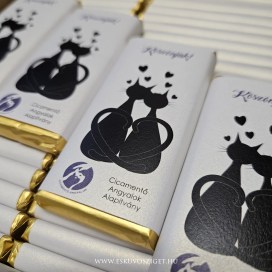 Diabetikus csoki ajándék köszönet csoki csokoládé esküvőre | Diabetikus egyedi mintájú köszönetcsokoládé egyedi utazós téma | esküvő | bőrönd utazás