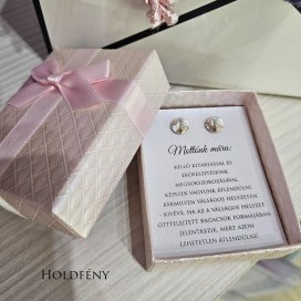 koszorúslány felkérő | koszorúslány ajándék | koszorúslány meghívó | kislány felkérő | tanúfelkérő | tanúfelkérő ajándék esküvőre | ékszeres ajándék | fülbevalós ajándék esküvőre