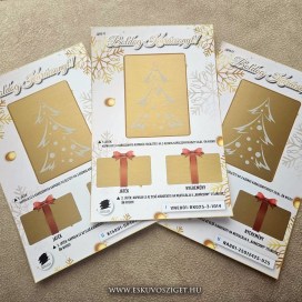 kreativ ajandek karacsony, penz atadas karacsony, karacsonyra penzt, karacsonyi ajandek penz otlet