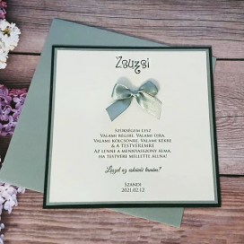 Női tanú és koszorúslány felkérő meghívó testvér képeslap egyedi különleges ajándék esküvőre | Laura koszorúslány- tanú felkérő