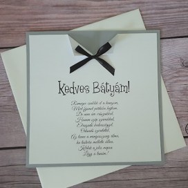 Férfi tanú felkérő meghívó testvér ajándék egyedi különleges ajándék esküvőre | Peter tanúfelkérő