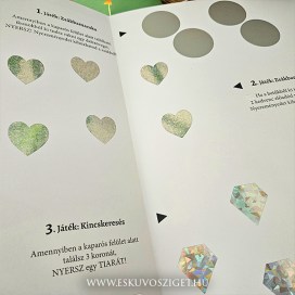 xxl orias kaparos sorsjegy, otletes naszajandek, penzatadas kulonleges, eskuvo 2024, kihajthato kaparos sorsjegy