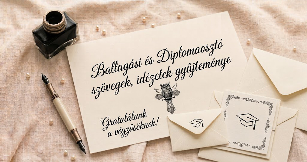 Ballagási , diplomaosztós idézetek gravírozáshoz vagy a díszdobozba
