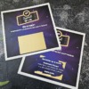 Special WIN típusú prémium négyzetes egyedi kaparós sorsjegy választható szív alakú vagy téglalap alakú arany lekaparható felülettel – elegáns esküvői felkérő kártya